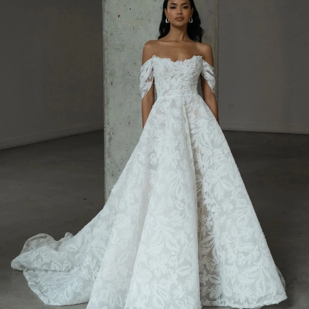 Jenny Yoo Ezra Wedding Dress  (Unworn) - Picture 4 of 8